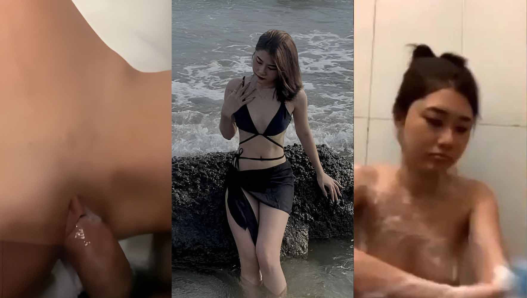 Follando con una chica nueva que conocí en Tinder, Phuong Anh